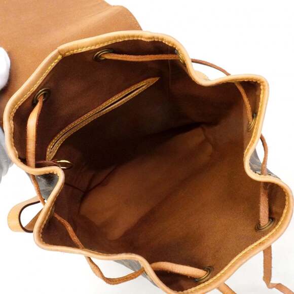 LOUIS VUITTON Authentic Brown Monogram Backpack - Picture 4 of 11